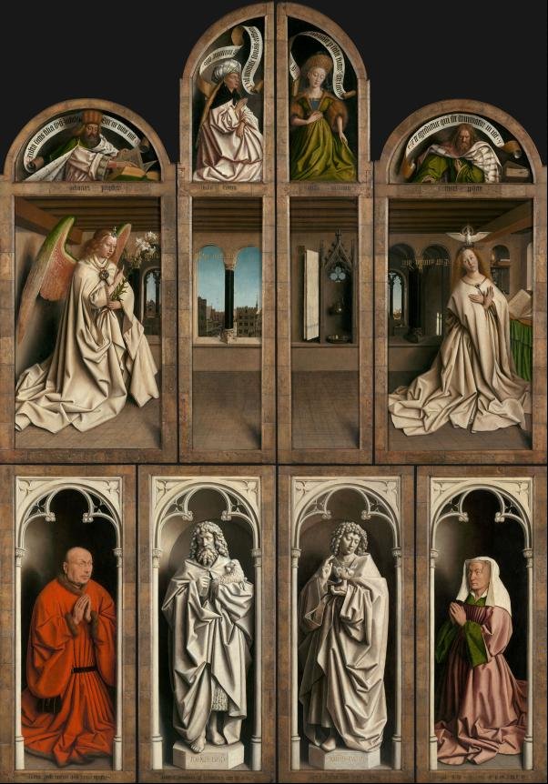 The Ghent Altarpiece closed